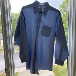 Brooks Brothers, light blue button down dress shirt